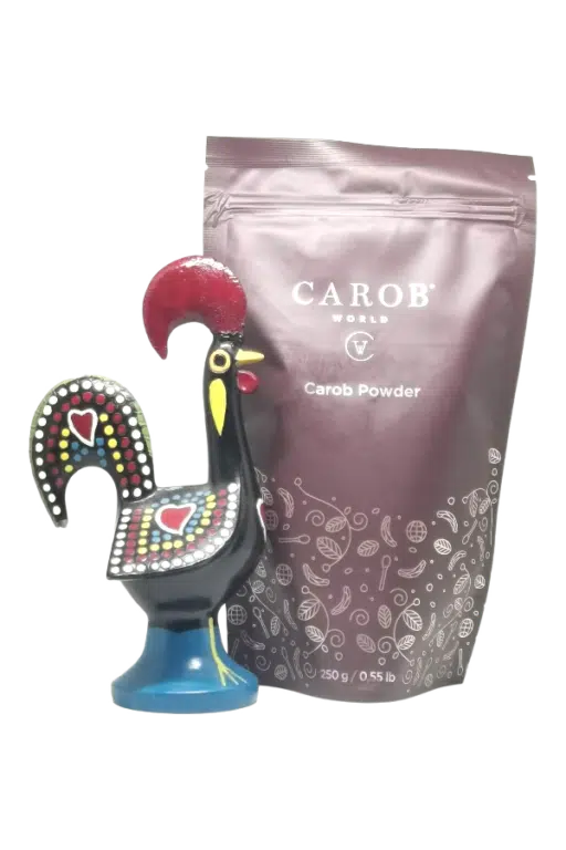 Carob World Carob Powder 250 gram | SaboresDePortugal.nl