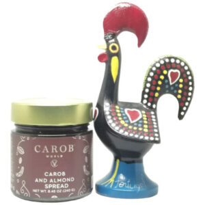 Carob World Carob and Almond Spread 240 gram | SaboresDePortugal.nl