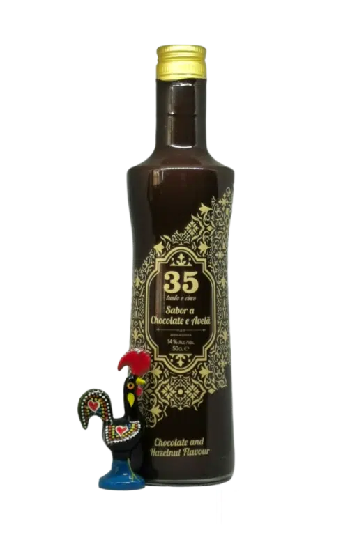 Licor 35 - Chocolade & Hazelnoot Likeur | 50cl | SaboresDePortugal.nl