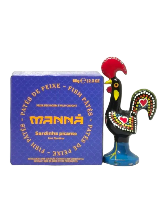 Manna - Pate de Sardinha Picante 65 gr | SaboresDePortugal.nl