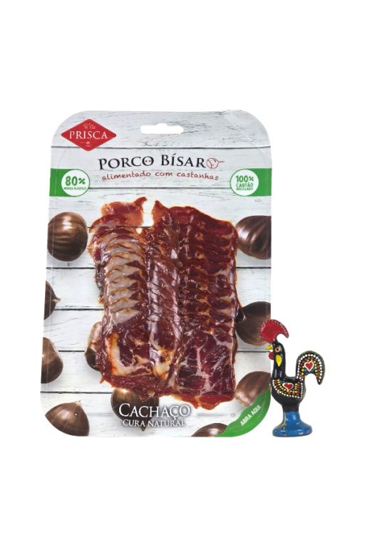 Prisca - Cachaço Porco Bísaro Fatiado | 80gr | SaboresDePortugal