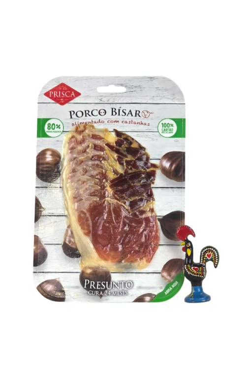 Prisca - Presunto Porco Bísaro Fatiado | 80gr | SaboresDePortugal