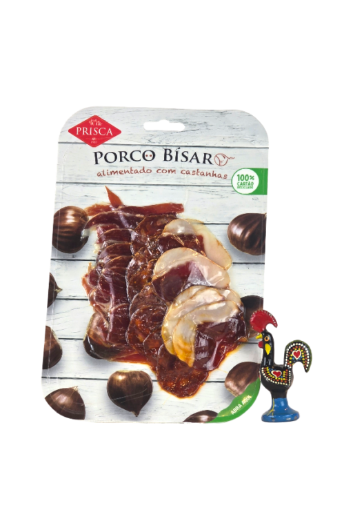 Prisca - Tábua de Enchidos Porco Bísaro Fatiado | 80gr | SaboresDePortugal